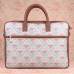 Karur Aquamarine Floral Motif Laptop Bag