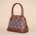 Mughal Garden Print Dome Shaped Bag