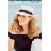 Amalfi Ivory Flexibraid Wide Brim Fedora