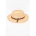 Valentine Natural Buckle Fedora